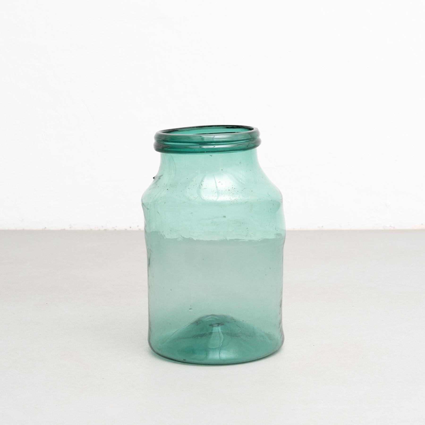 Arts and Crafts Vaso di vetro antico di Barcellona, 1930 circa in vendita