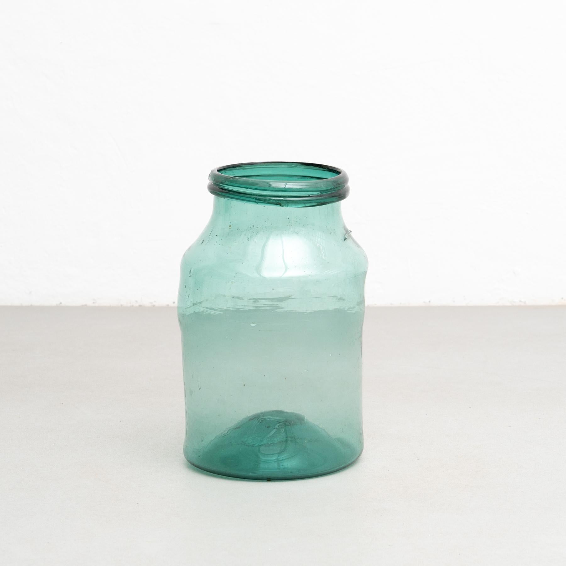 Metà XX secolo Vaso di vetro antico di Barcellona, 1930 circa in vendita