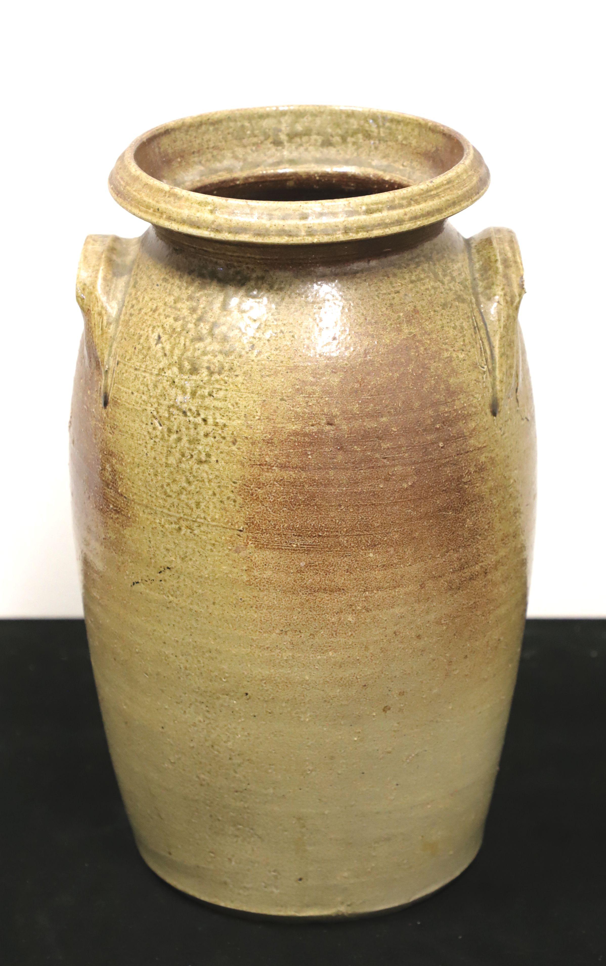 American Antique Glazed Pottery Urn For Sale