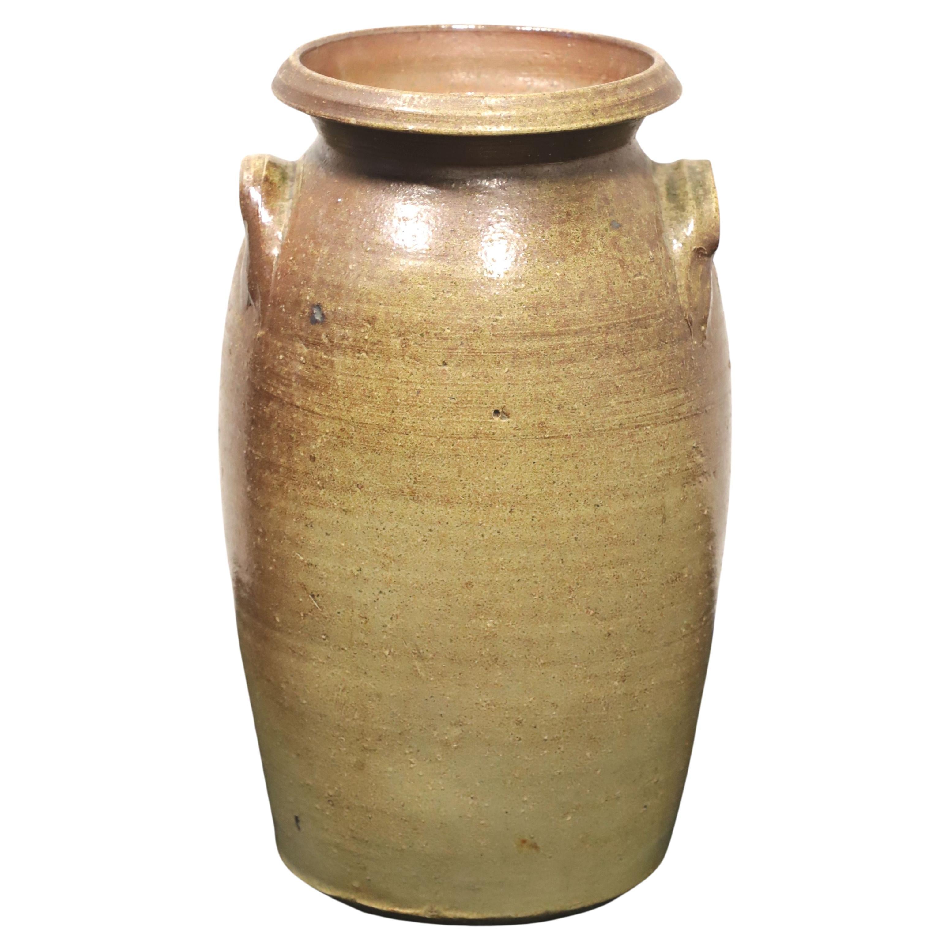 Antike glasierte Keramik Urne