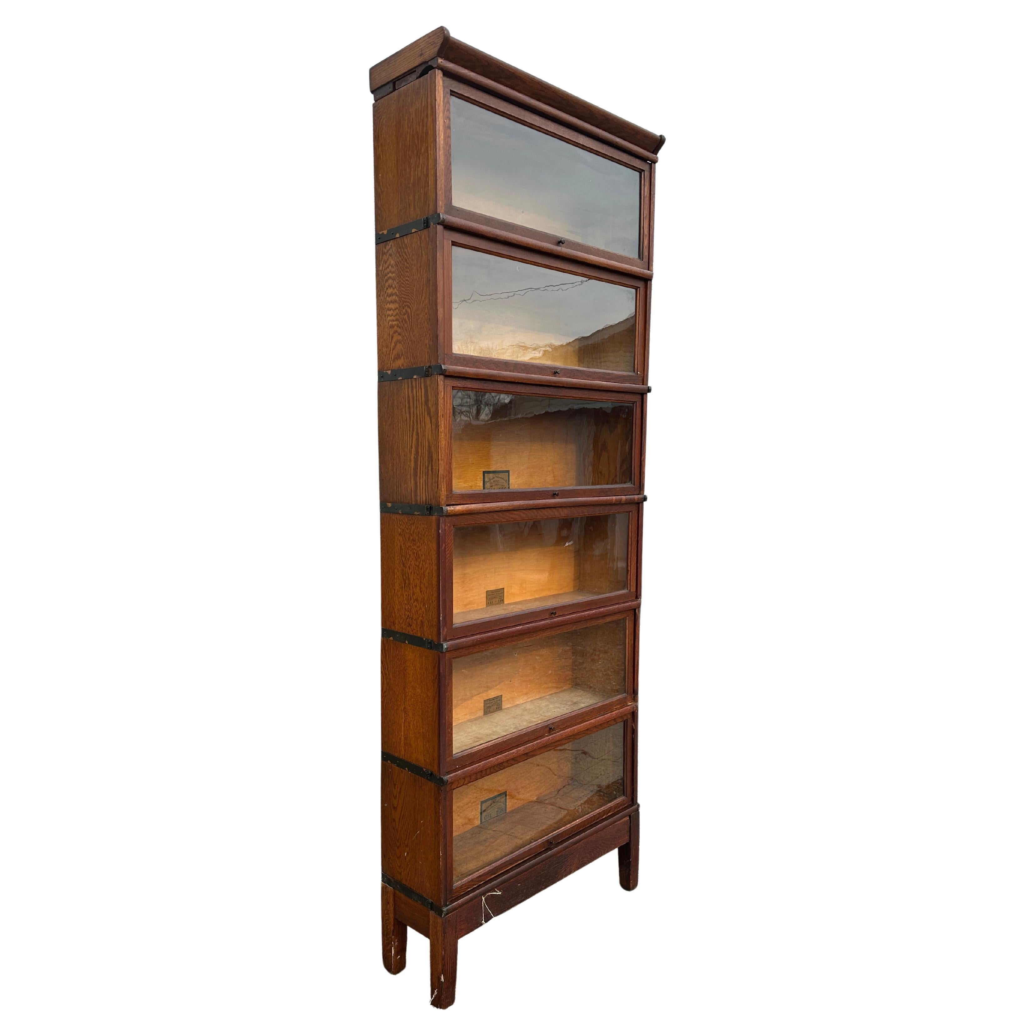 Antique GLOB - WERNICKE Barrister Bookcase  stickley era-W8002  20%  OFF SALE