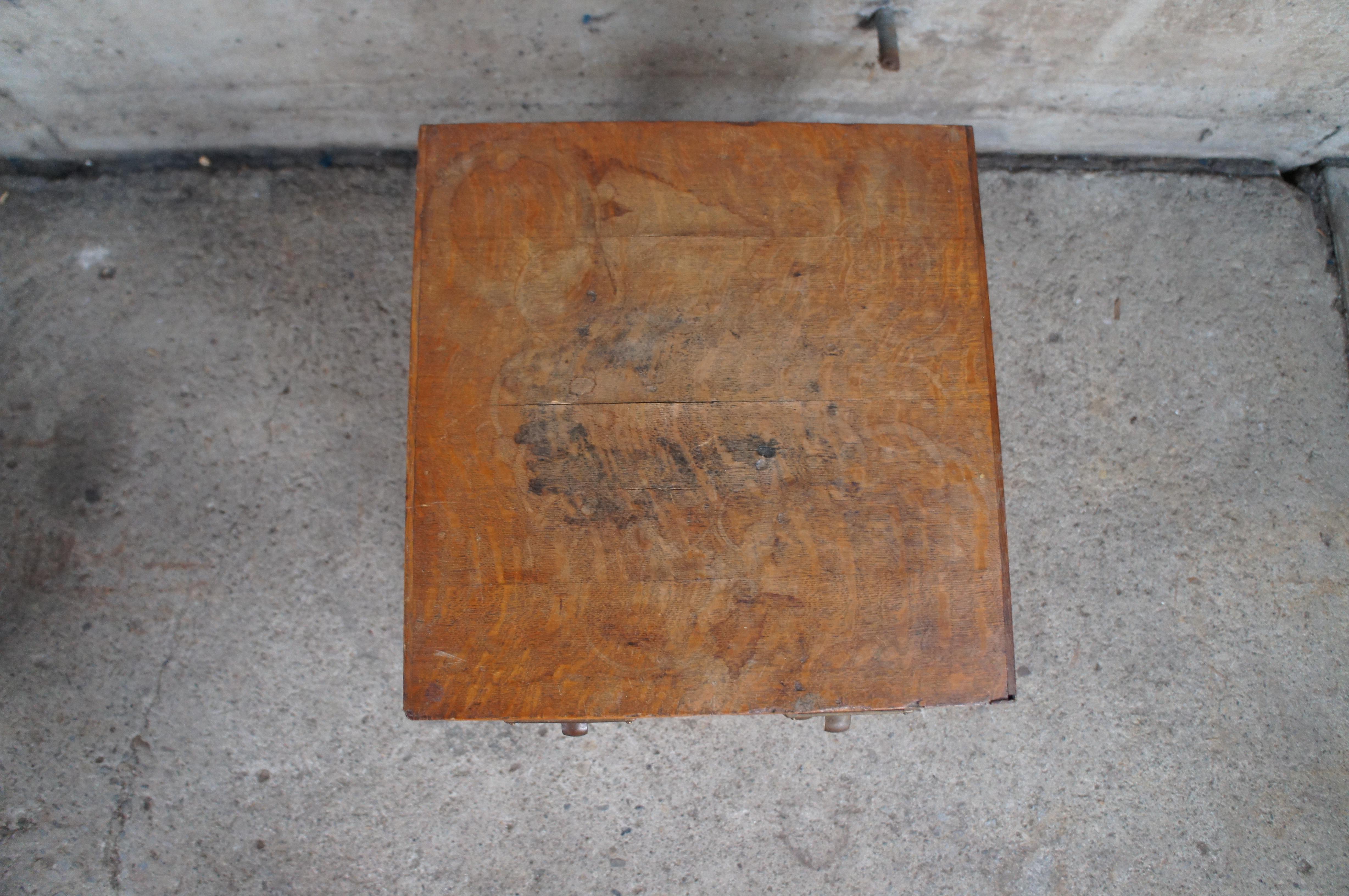 Antique Globe Wernicke American Oak Stacking File Card Catalogue Index Cabinets 6