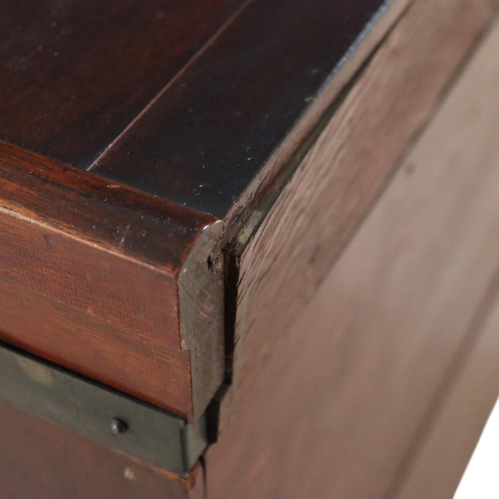 Antique Globe Wernicke Arts & Crafts Mahogany 2-Stack Barrister Bookcase c1920 For Sale 3