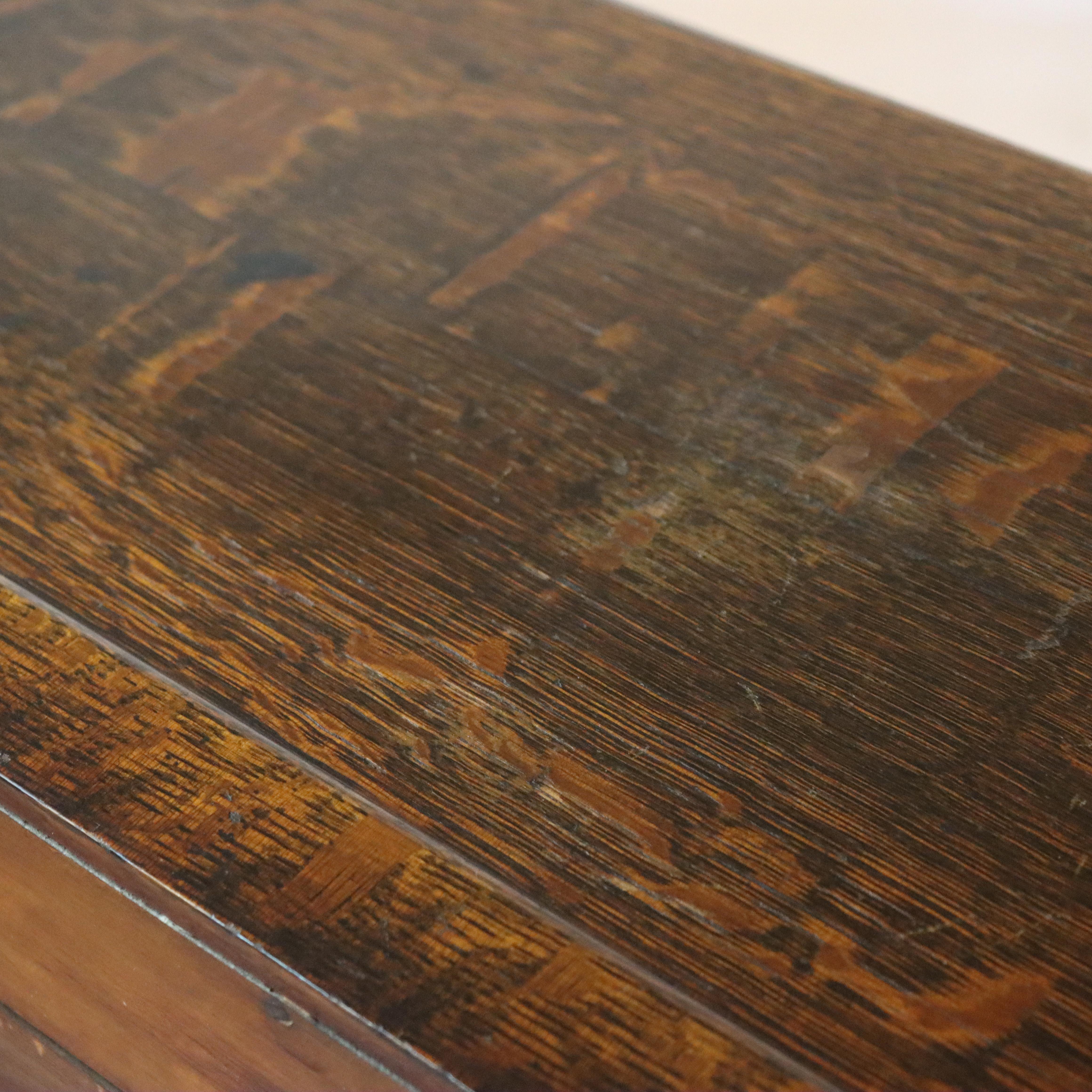 Antique Globe Wernicke Arts & Crafts Oak Three Stack Barrister Bookcase C1920 For Sale 3