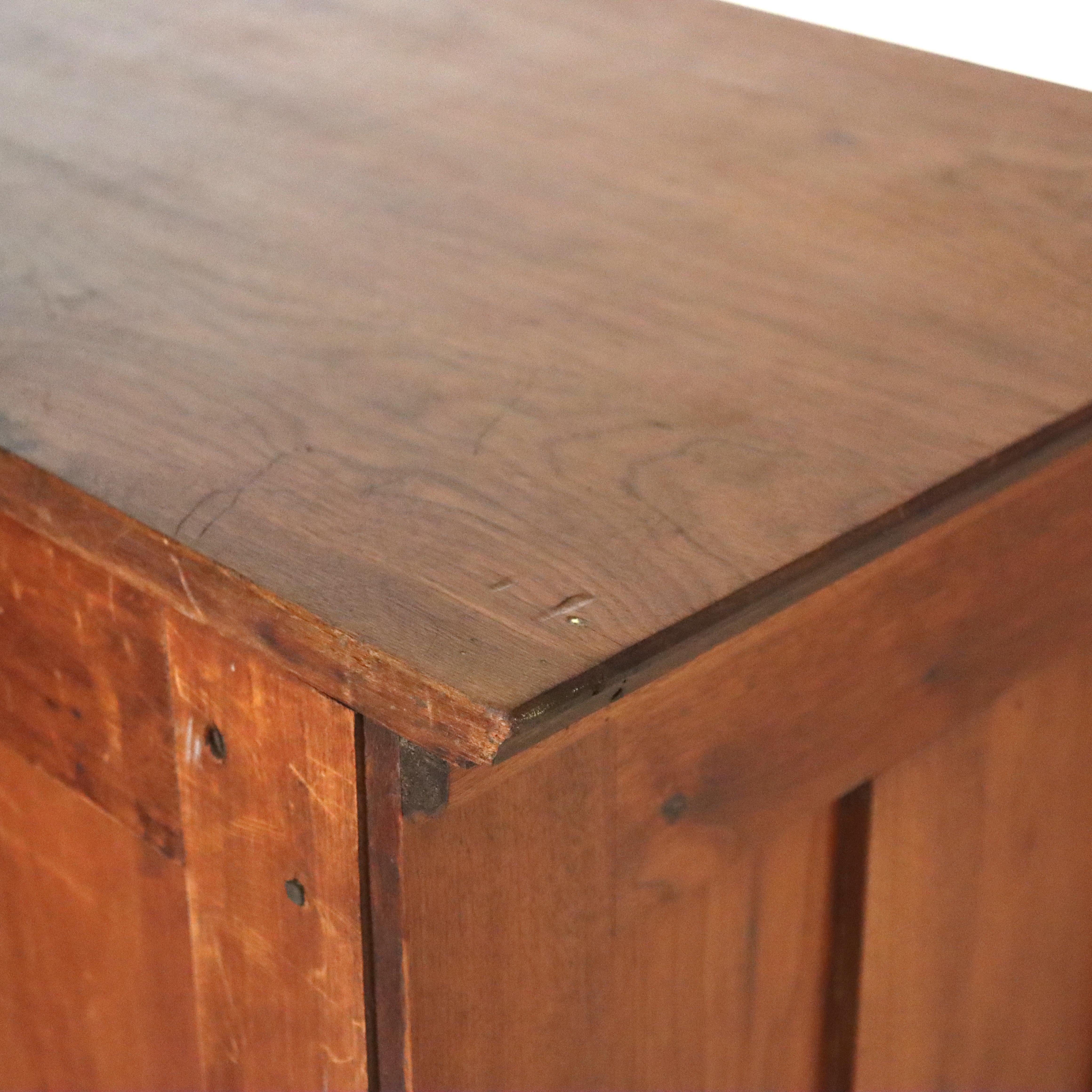 Antique Globe Wernicke attr Walnut 27 Drawer Office File Cabinet c1910 in vendita 4