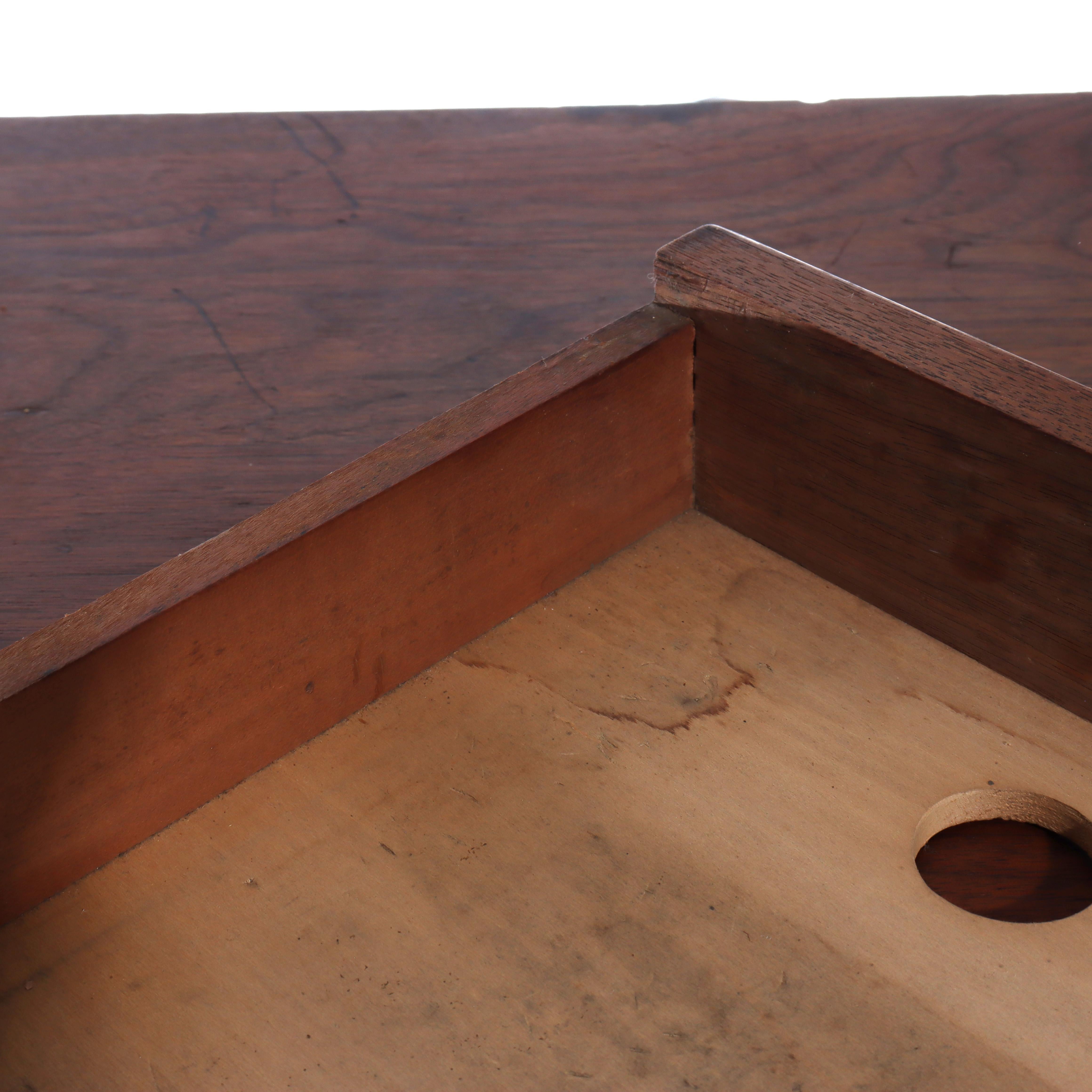 XX secolo Antique Globe Wernicke attr Walnut 27 Drawer Office File Cabinet c1910 in vendita