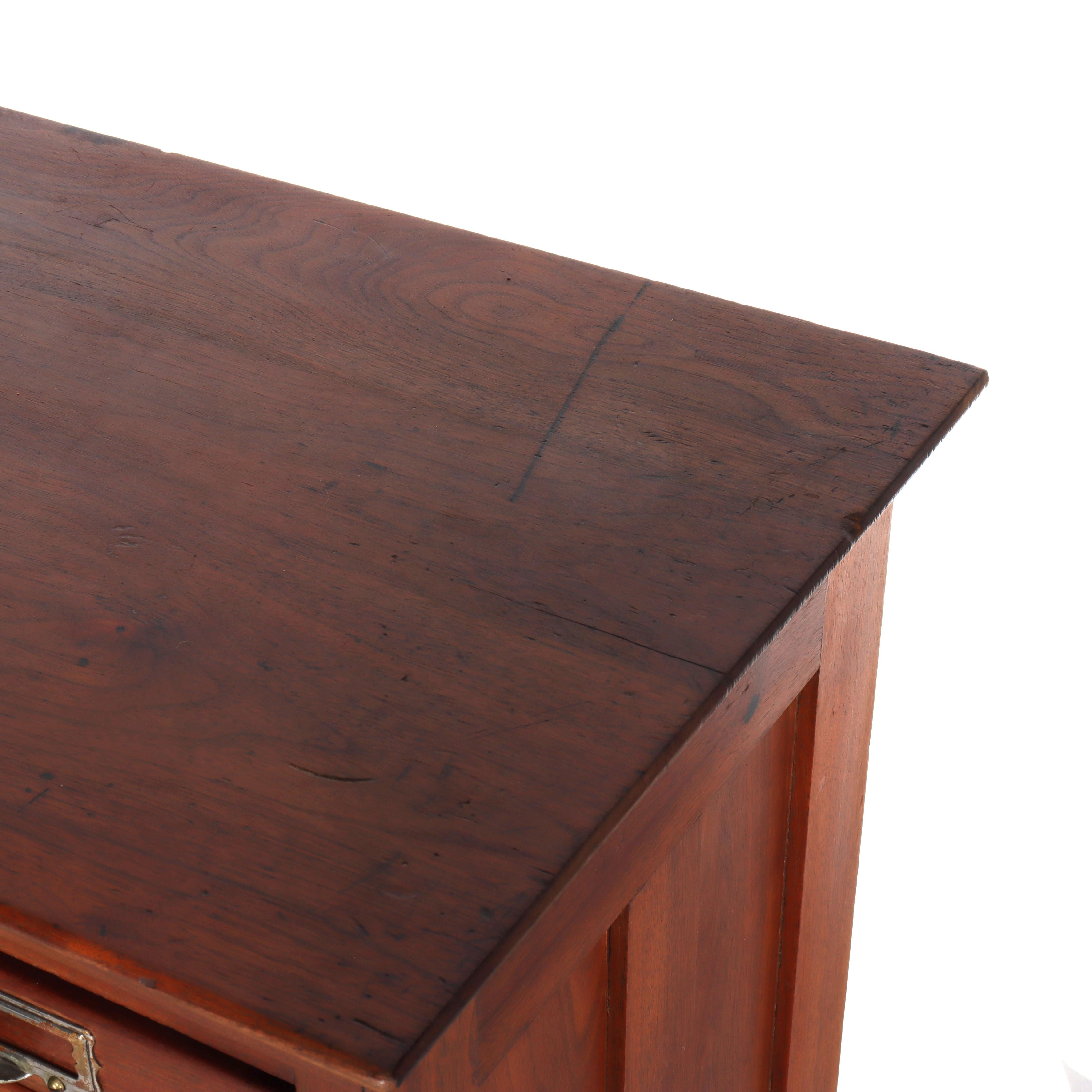 Antique Globe Wernicke attr Walnut 27 Drawer Office File Cabinet c1910 in vendita 1