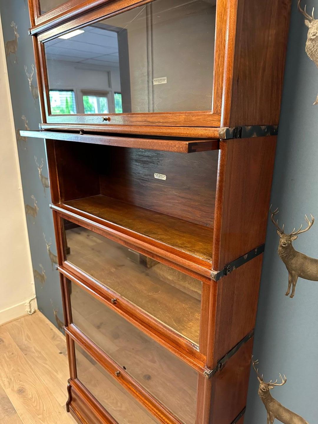 Antique Globe Wernicke Bookcase 1