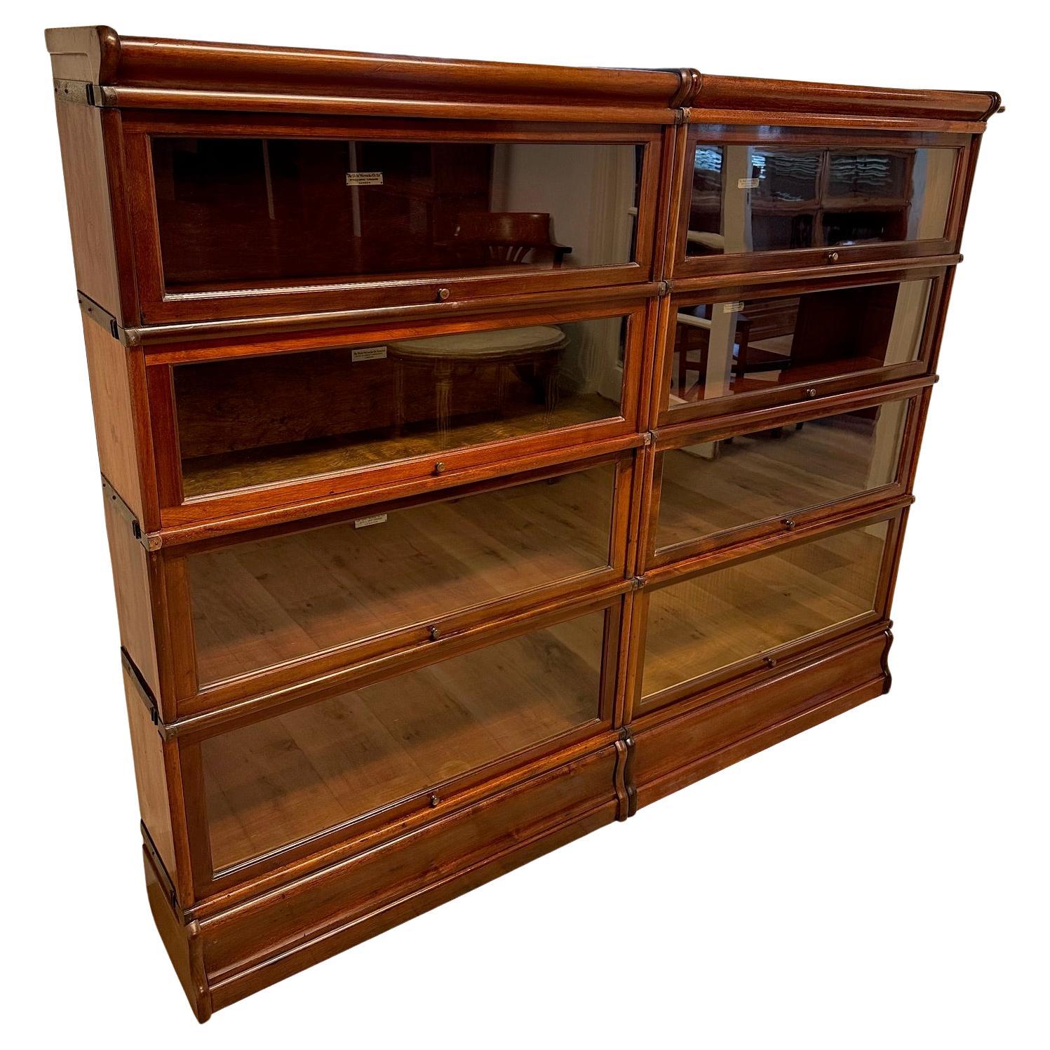 Antique Globe Wernicke Bookcase