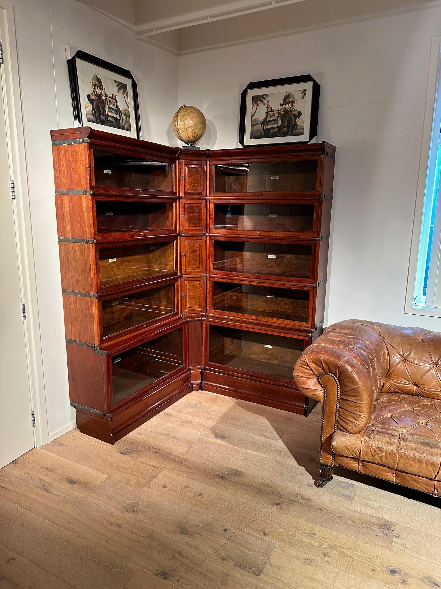 Libreria angolare antica Globe Wernicke in vendita 6