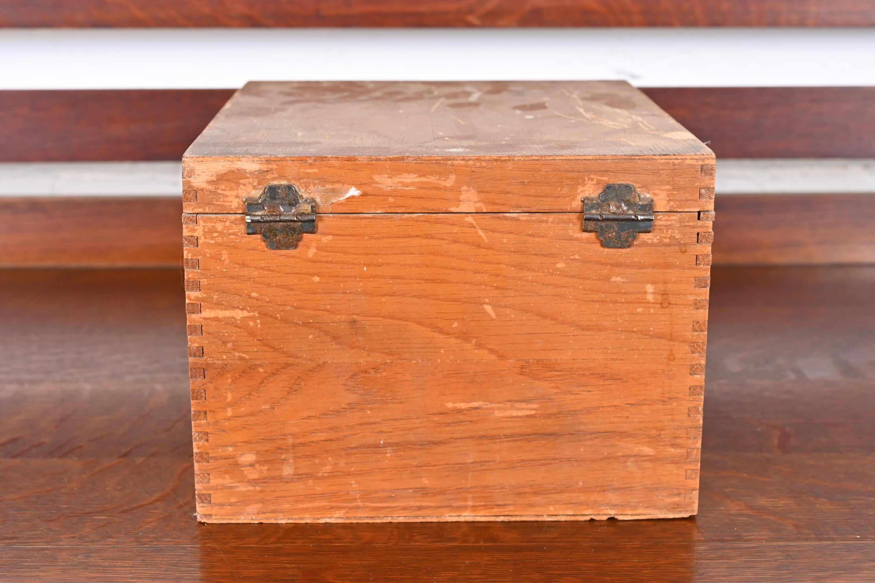 Antique Globe Wernicke Filing Box For Sale 7