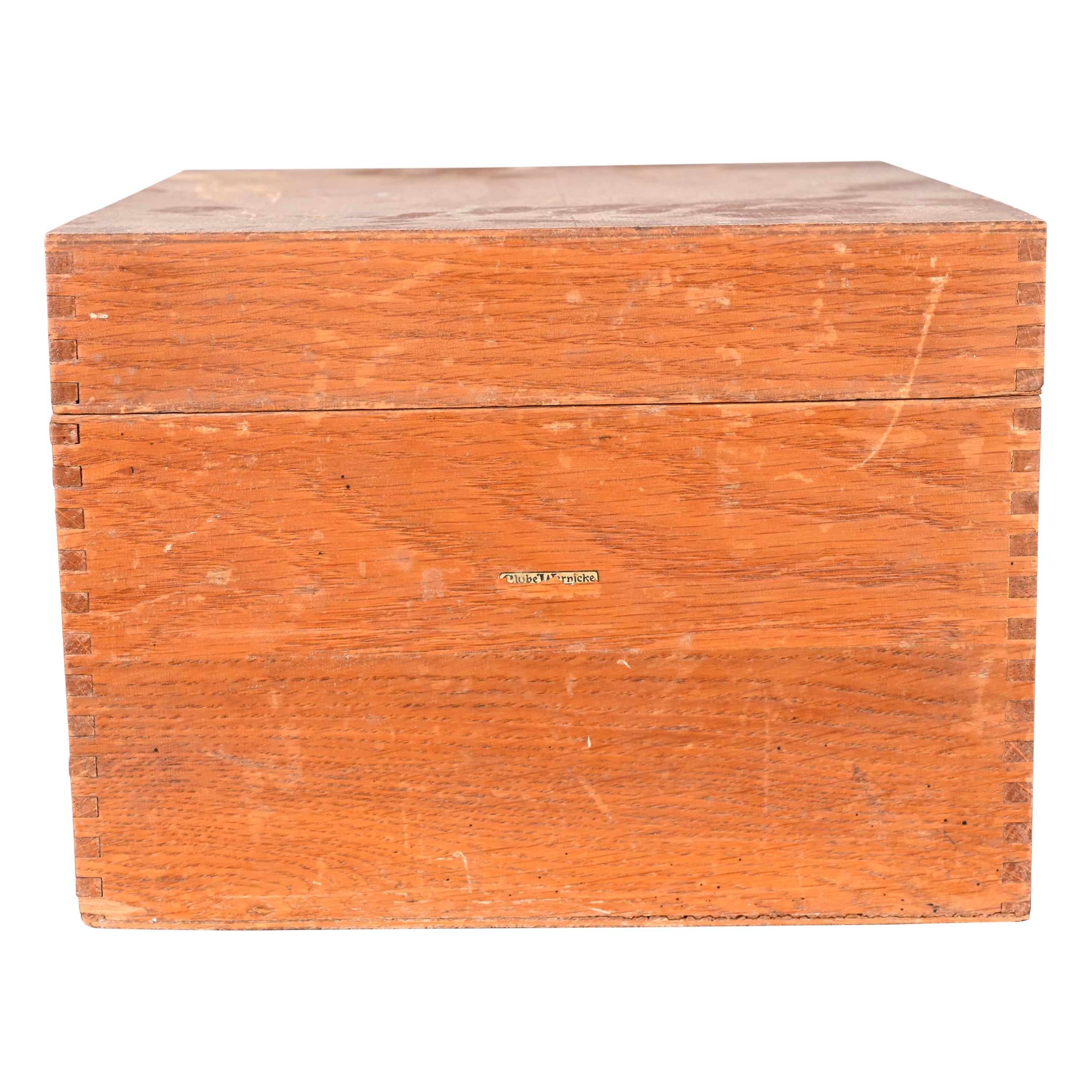 Antique Globe Wernicke Filing Box