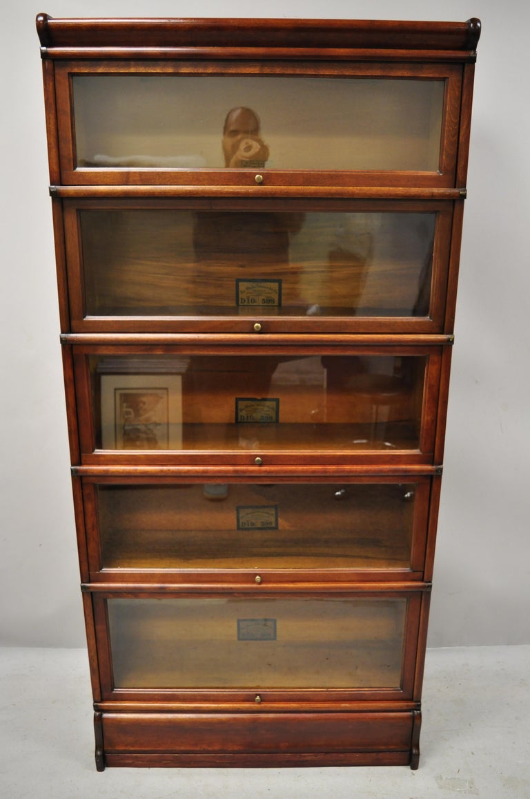 Stacking barrister cheap bookcase