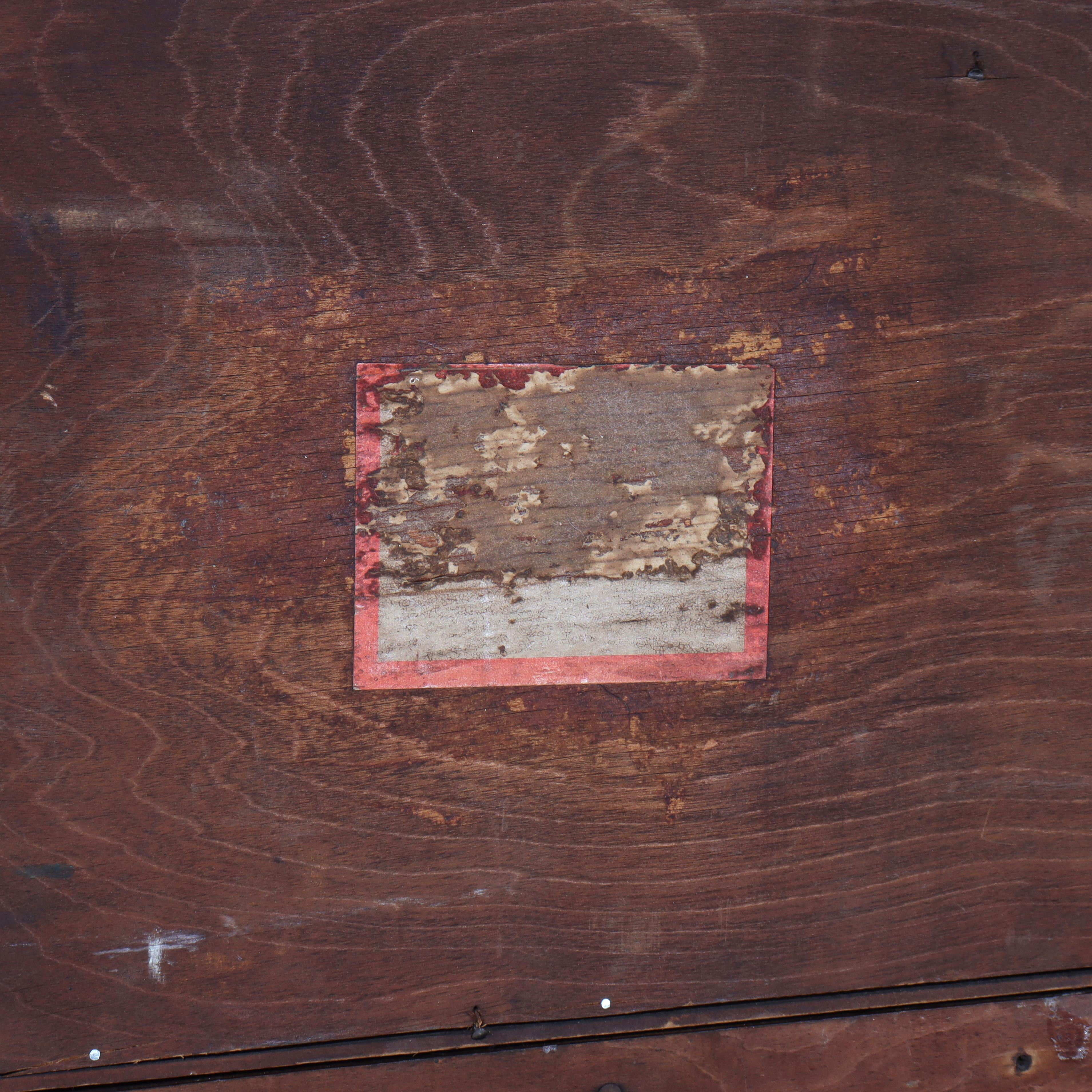 Antique Globe Wernicke School 3 Stack Drop Front Barrister Bookcase c1920 For Sale 4