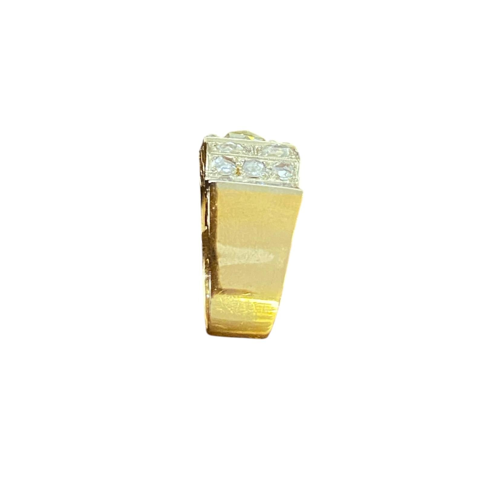 Antique Gold and Diamond Ring 1