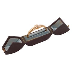 Bracelet en or antique et pierres naturelles