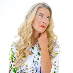 Pulsera francesa antigua de oro y perlas