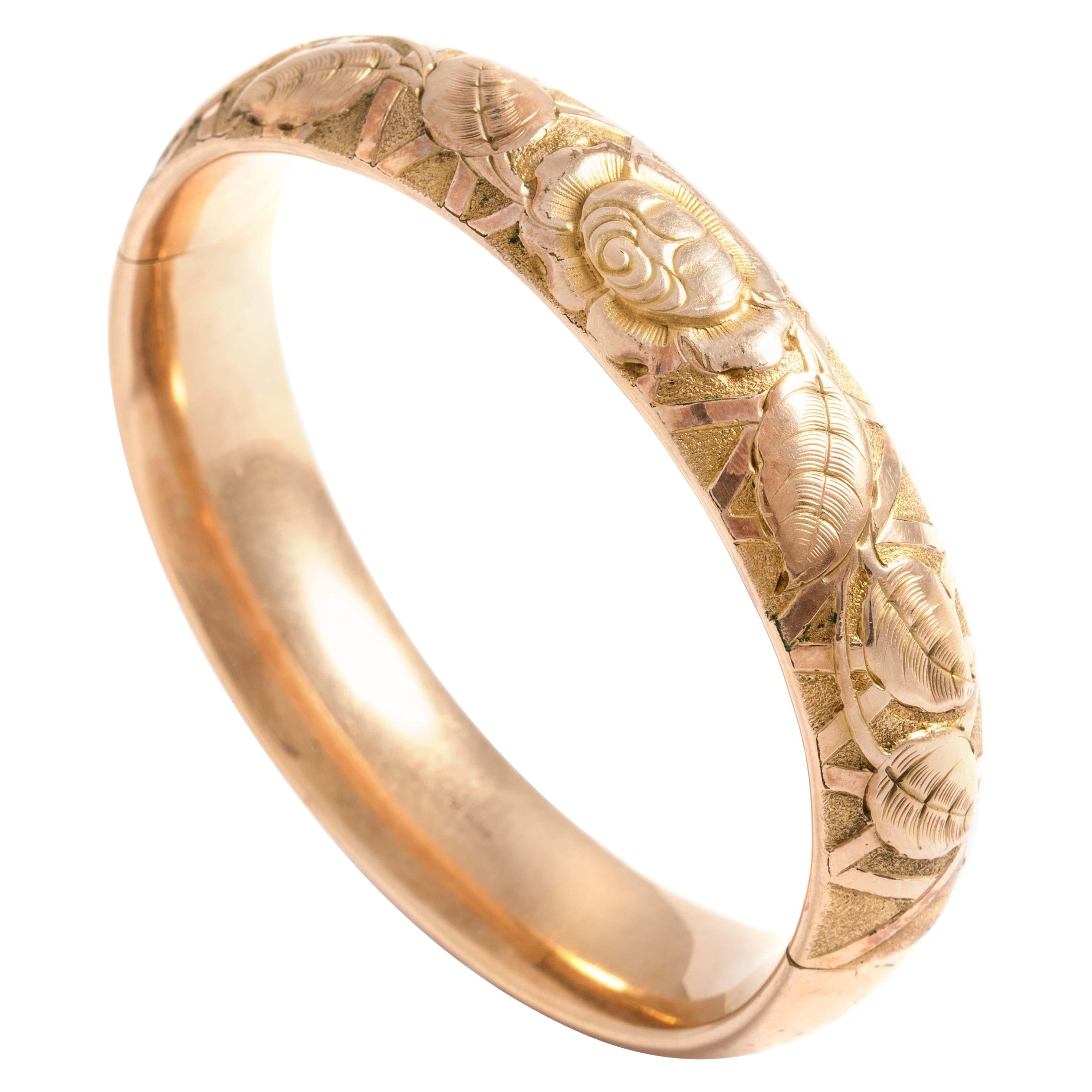 Antique Gold Bangle