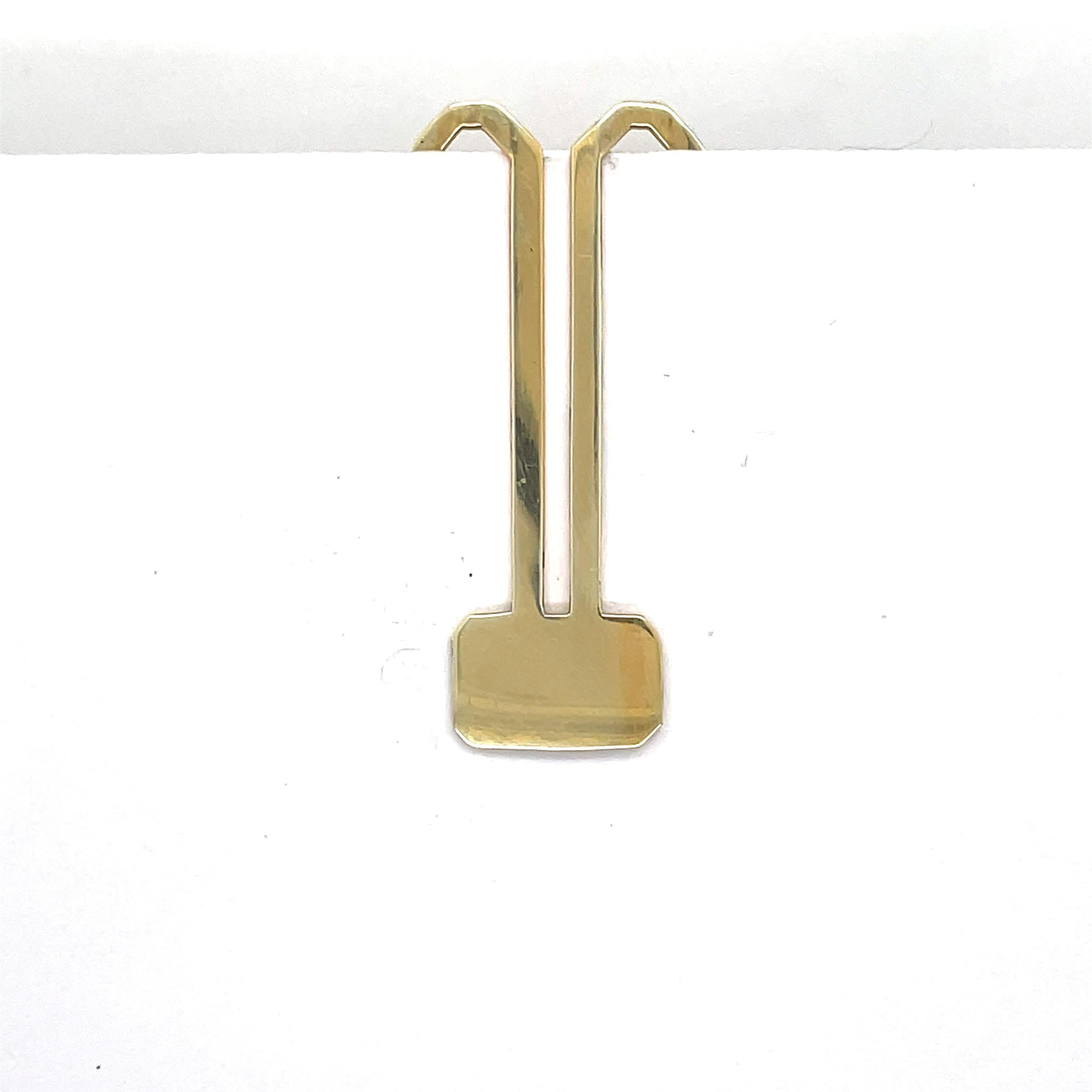 Antique Gold Bookmark In Good Condition In New York, NY