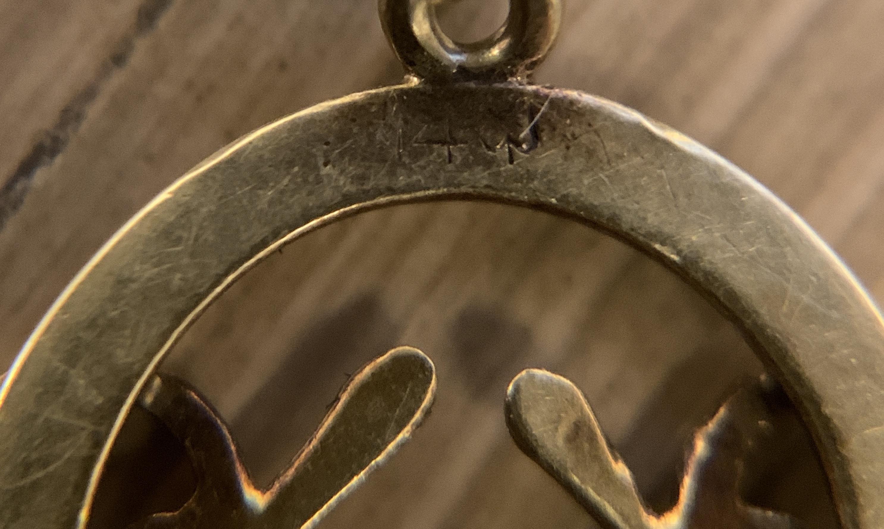 Antique Gold Bracelet with Equestrian Charms by Sloan & Company 3