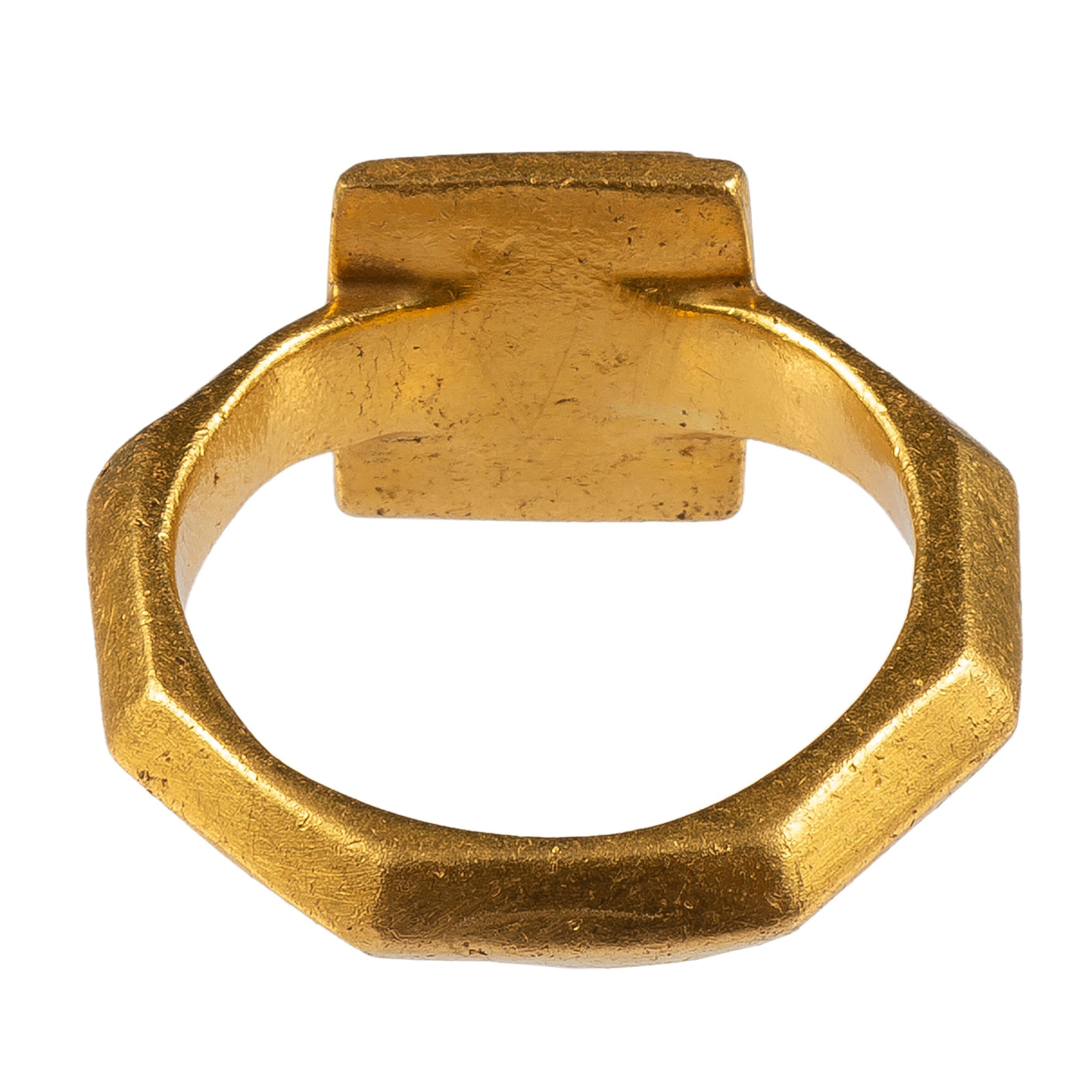 byzantine gold ring