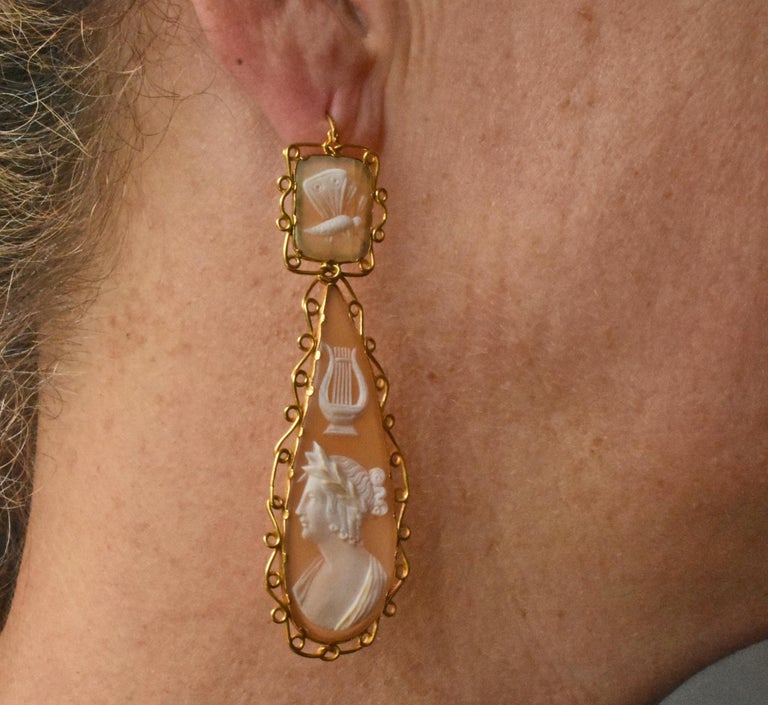 Apollo Gold Earrings