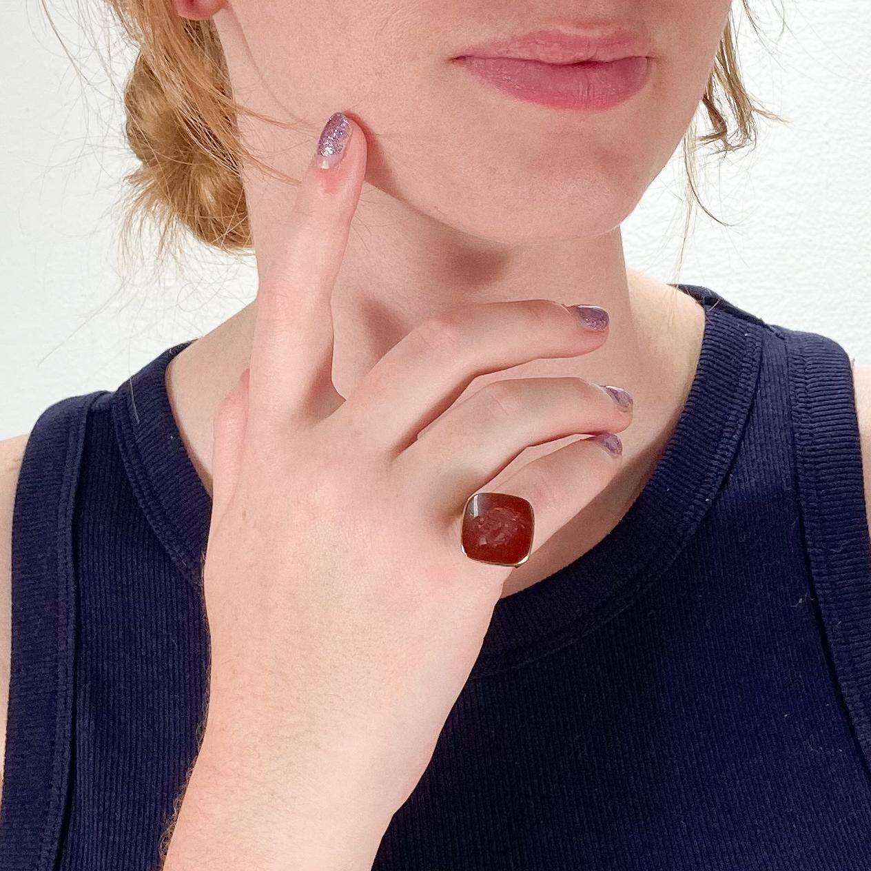 carnelian ring meaning