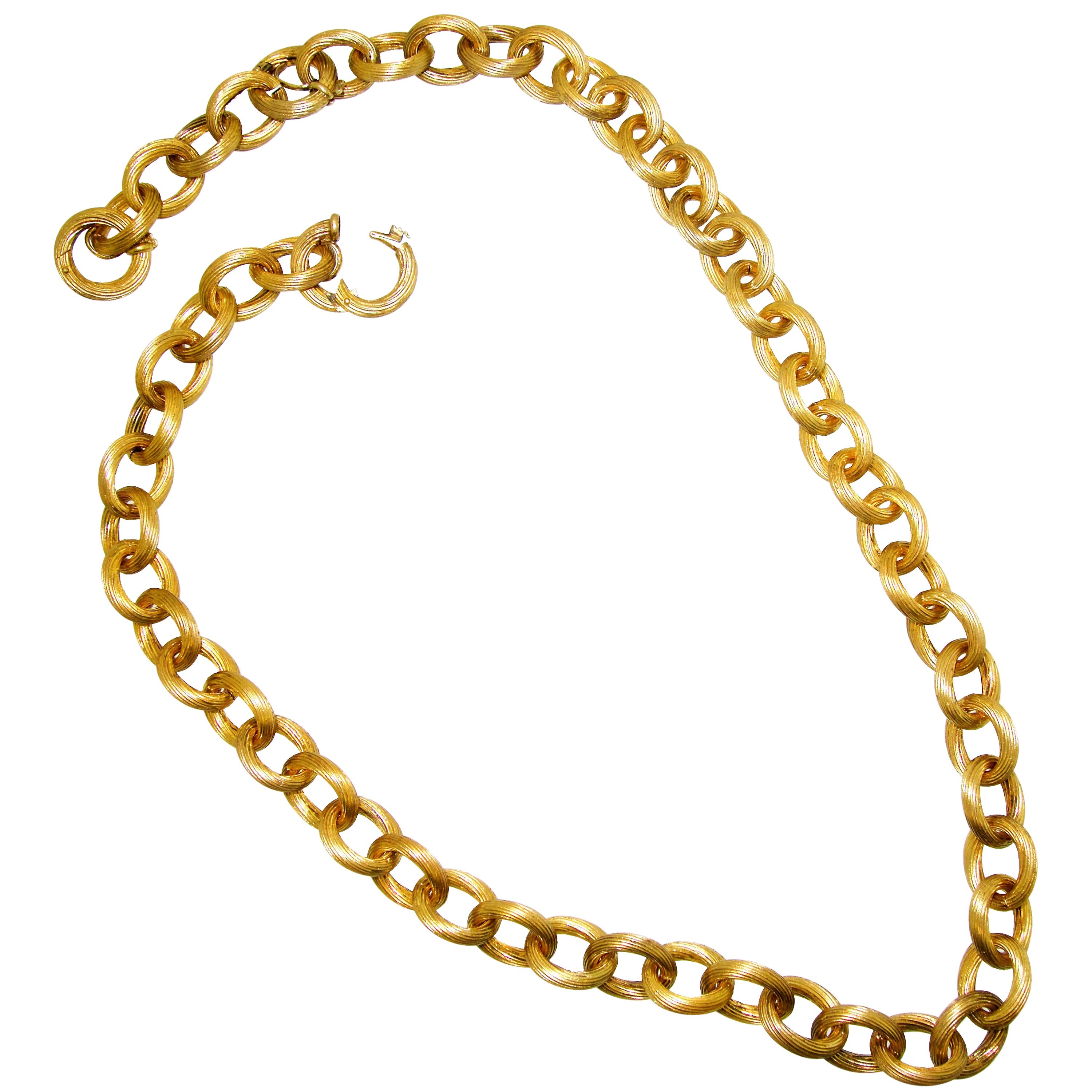 Antique Gold Chain, circa 1885