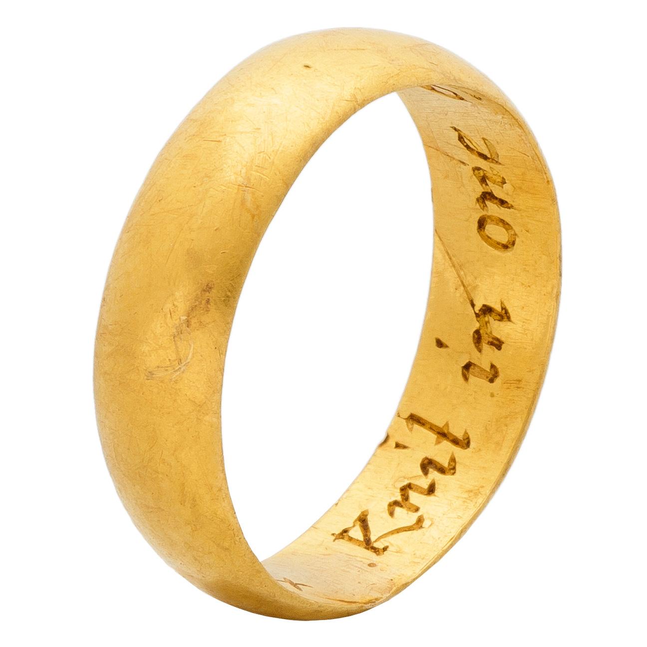 antique posy ring
