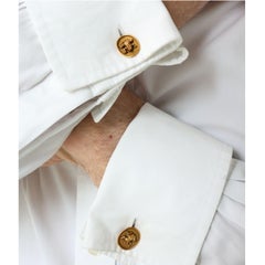 Antique Gold Frog Cufflinks, circa 1900