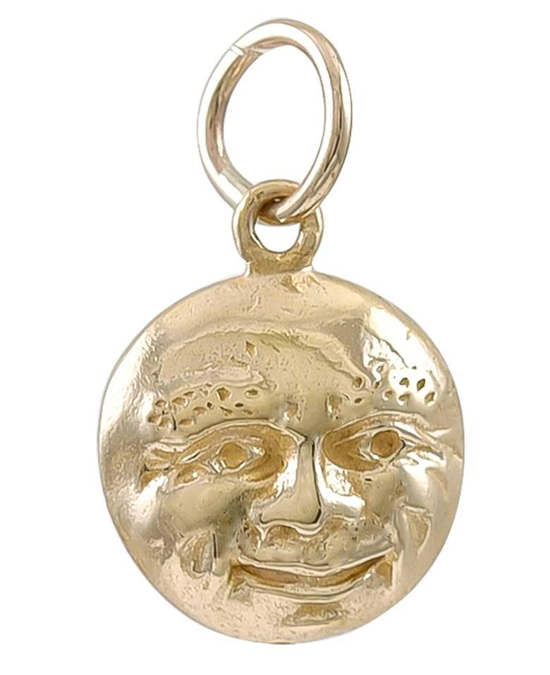 man in the moon charm
