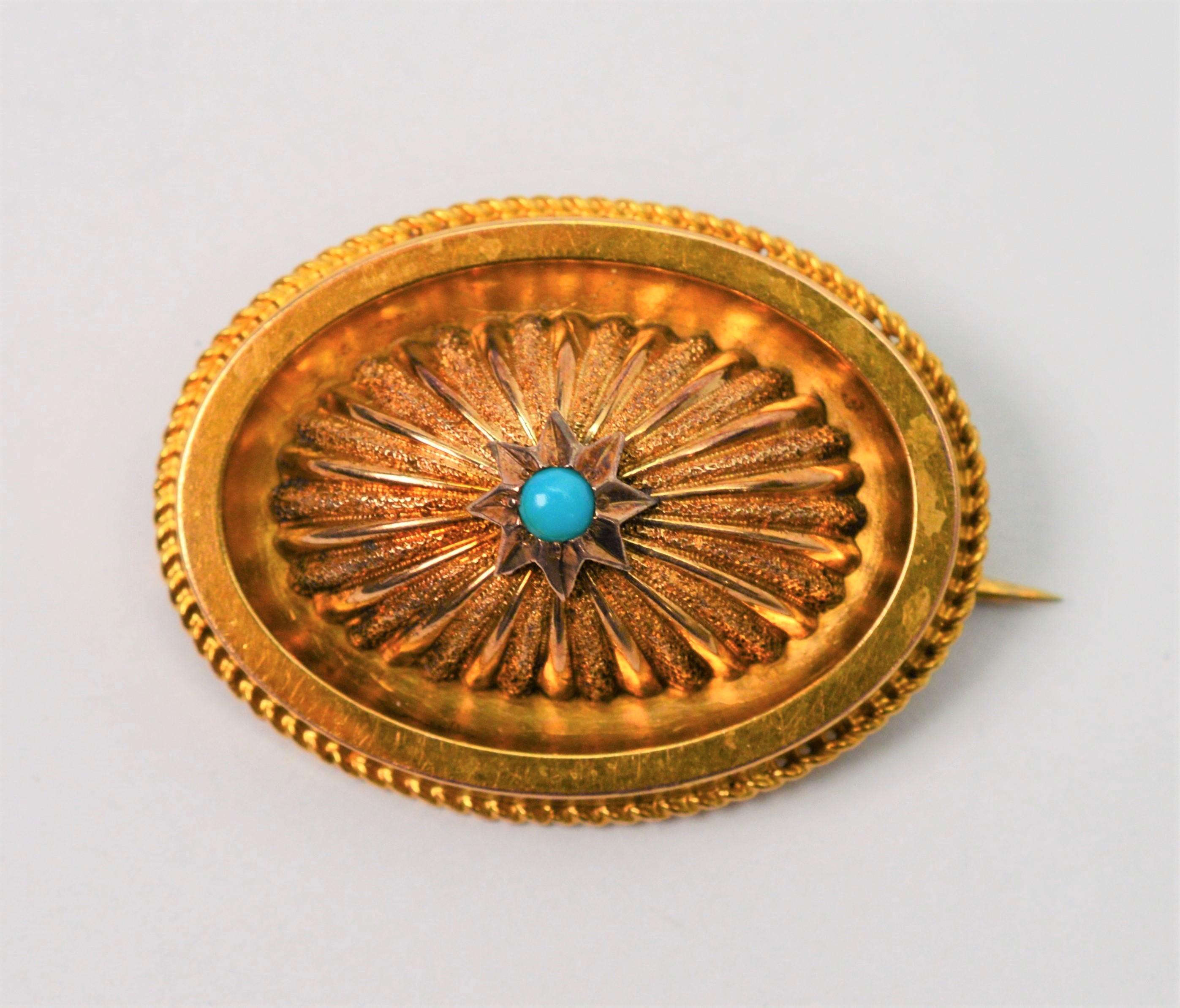 antique gold brooches