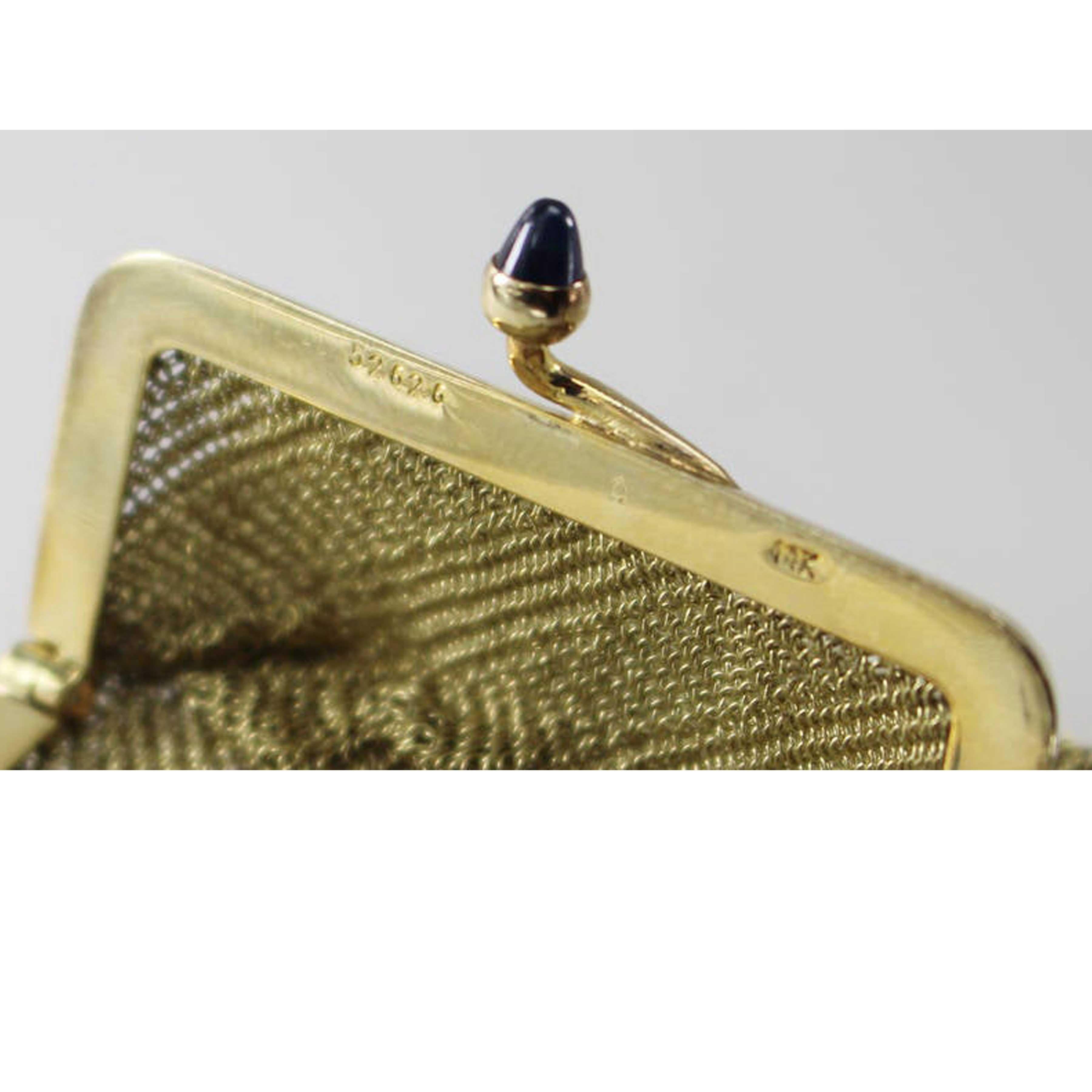 antique gold purse