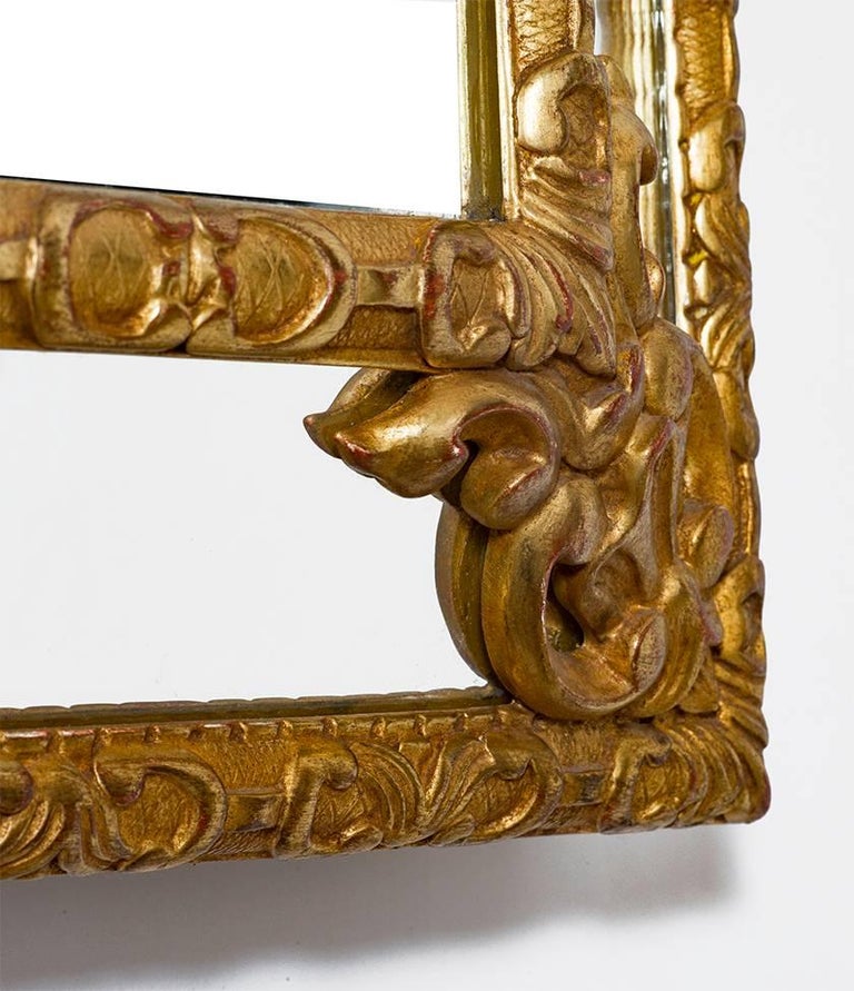 Antique Gold Metal Leaf HandCarved French Made at 1stdibs