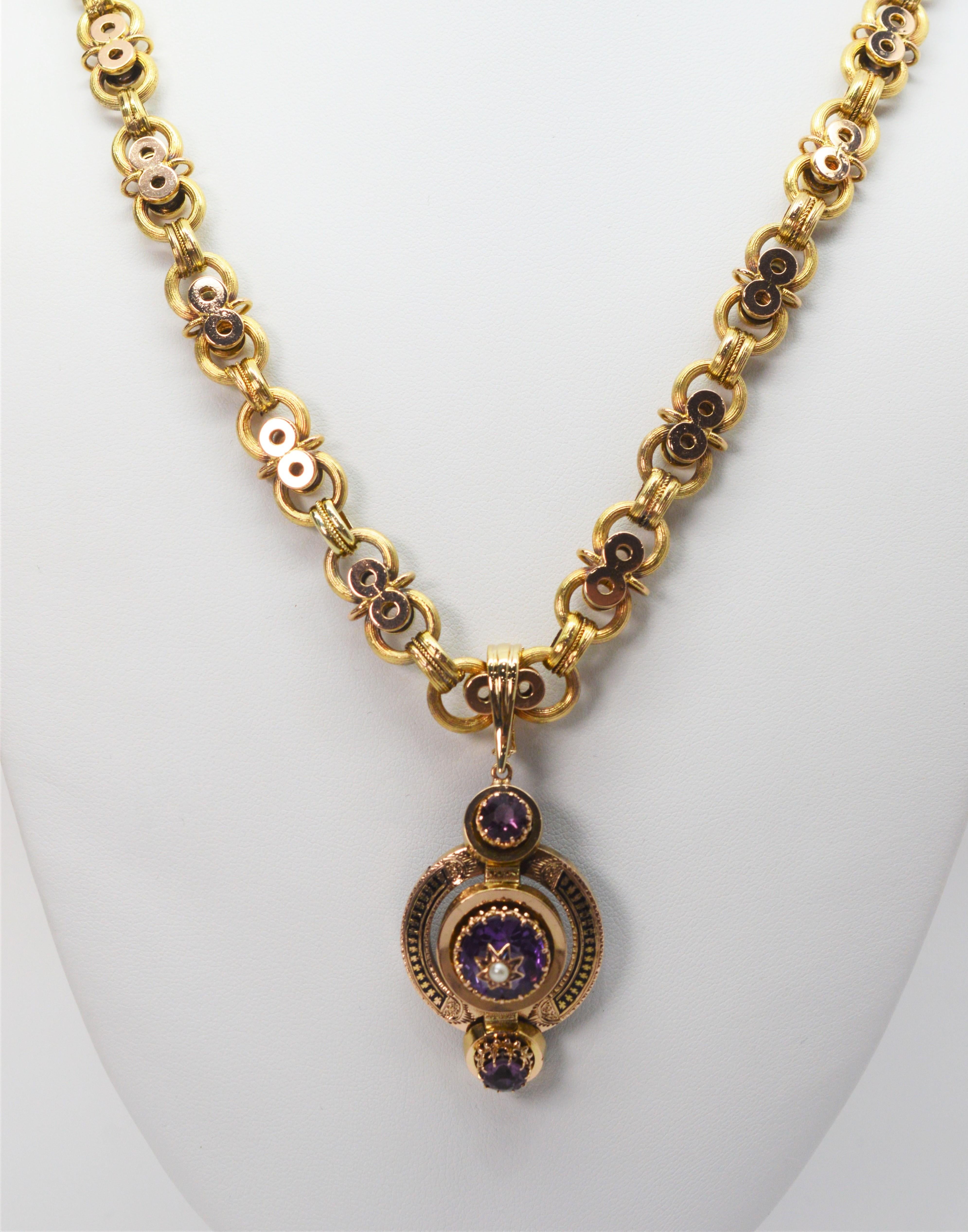 antique necklace enhancers