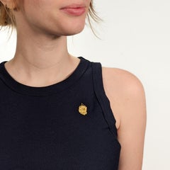 Antique Gold Nugget Stick Pin