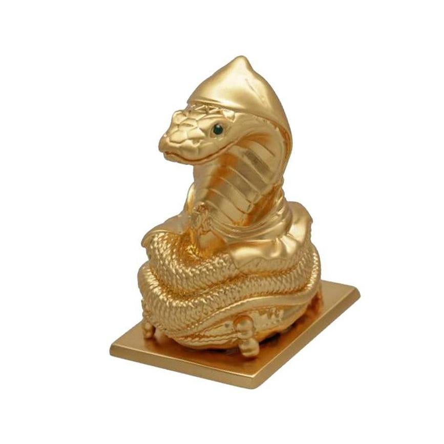 Antique Gold-Plated Bronze. This piece was made in Manhattan entirely by hand, and was cast, one at a time, using the lost wax process. Prince John Landrum Bryant Created and Designed this piece and Supervised its Fabrication. Dimensions: