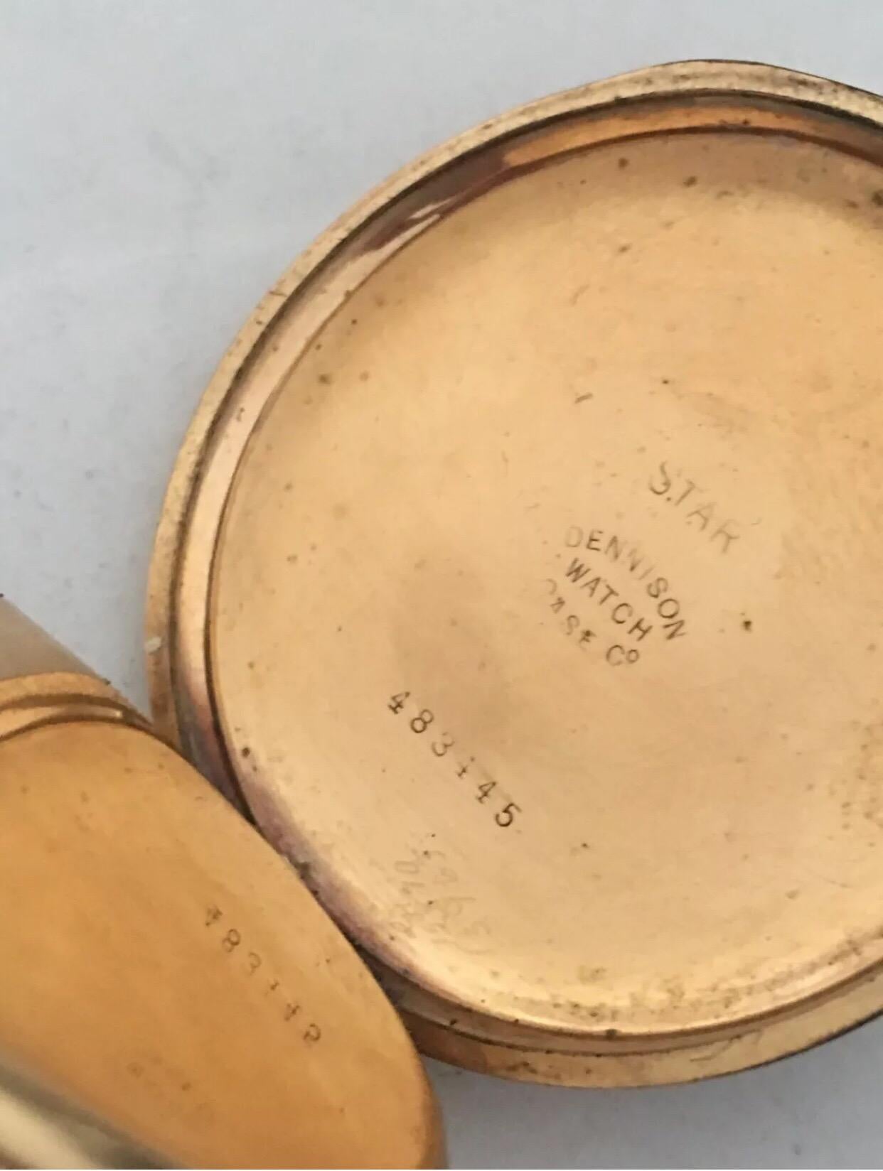 star dennison pocket watch