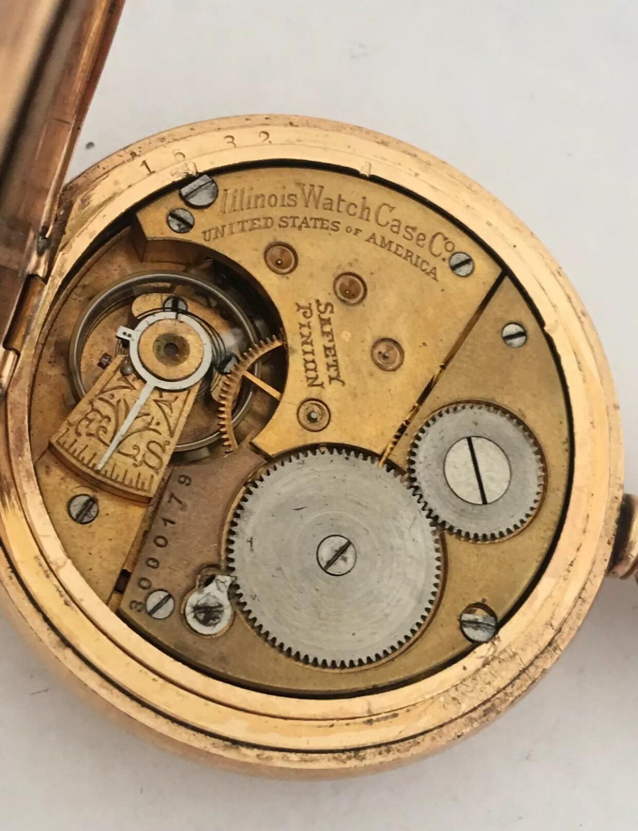 illinois watch company pocket watch