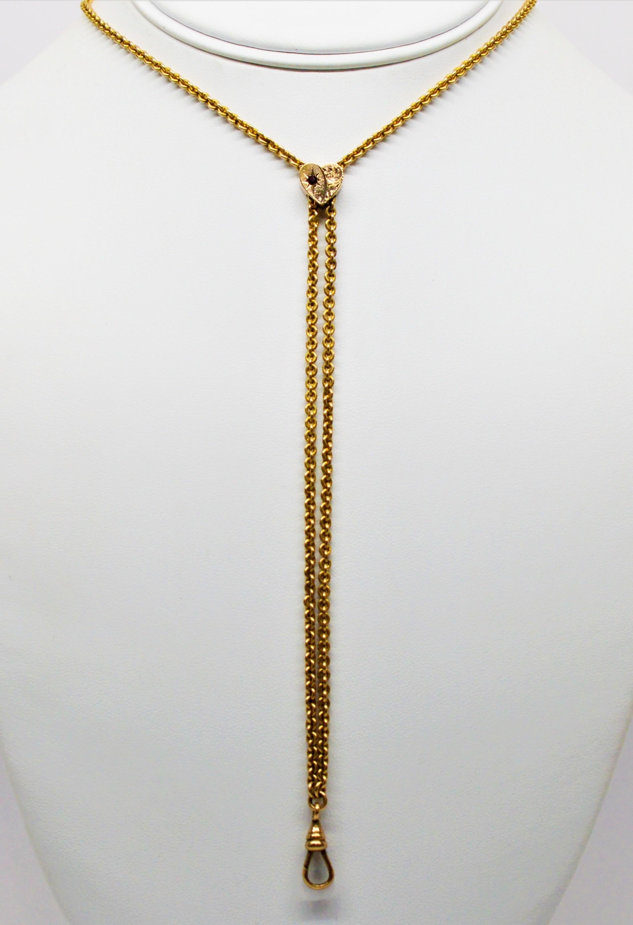slide chain necklace