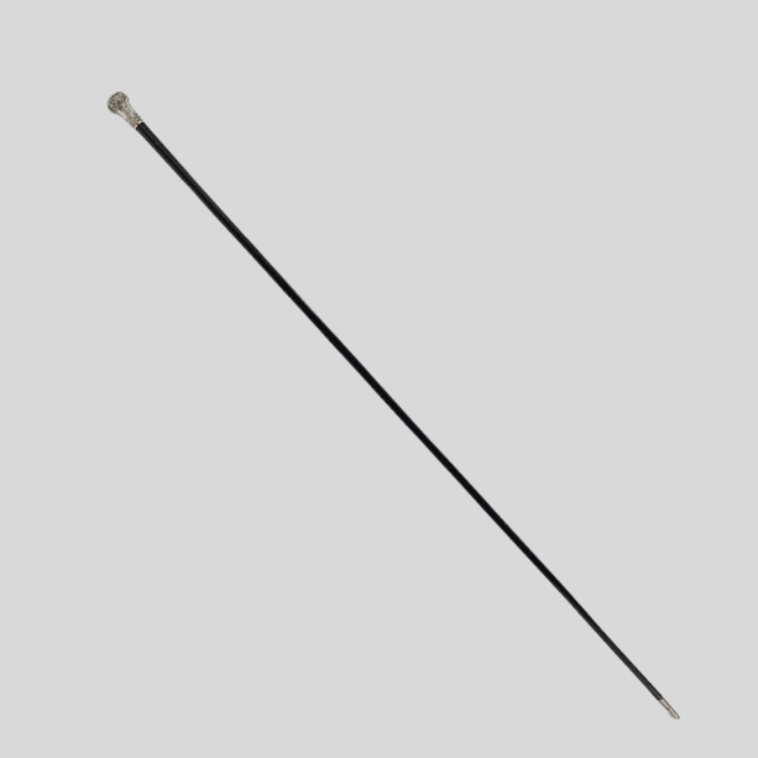 Brown Antique Gold Plated Walking Stick Cane  Year 1832 For Sale