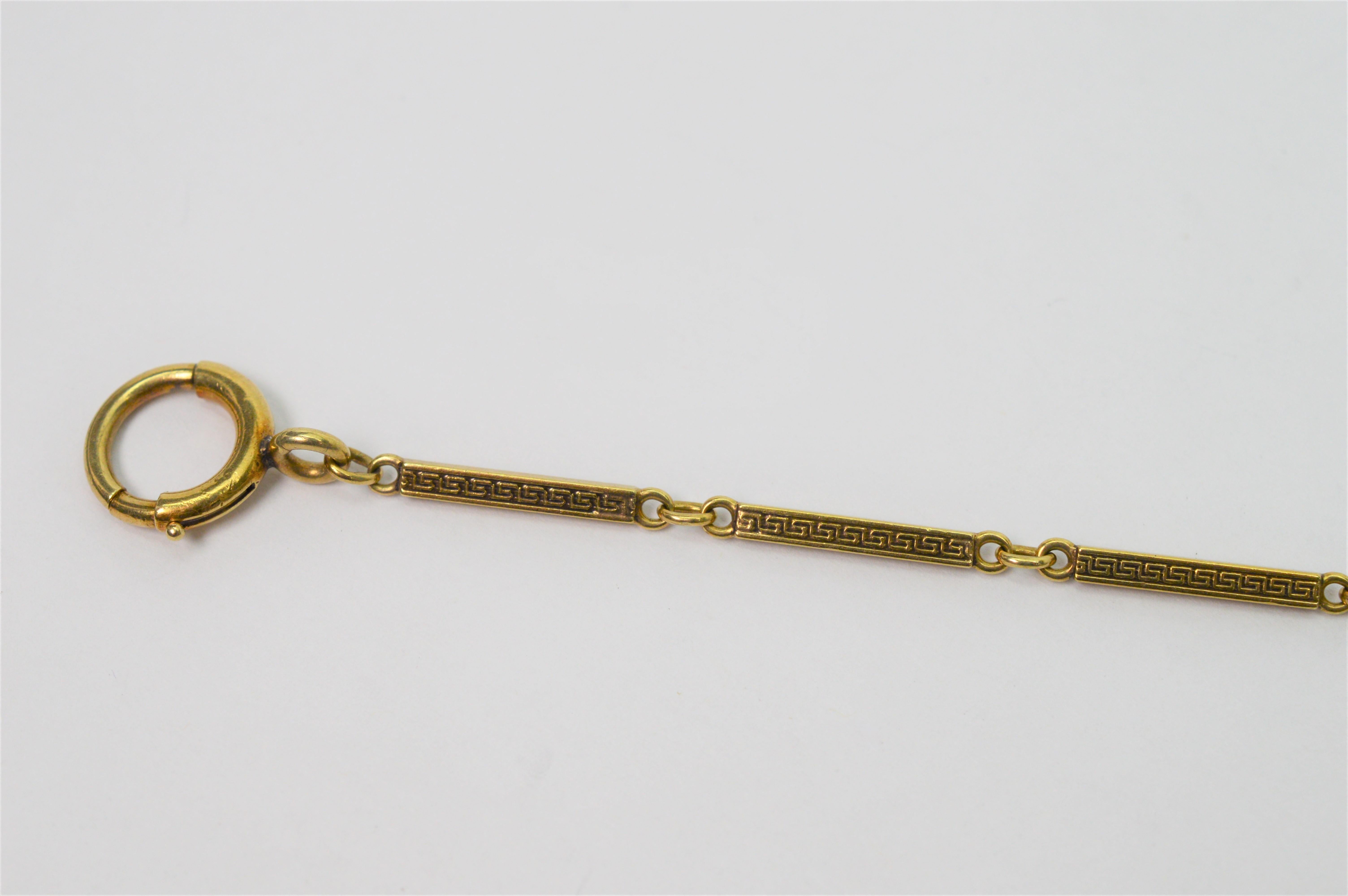 antique gold pocket watch chain