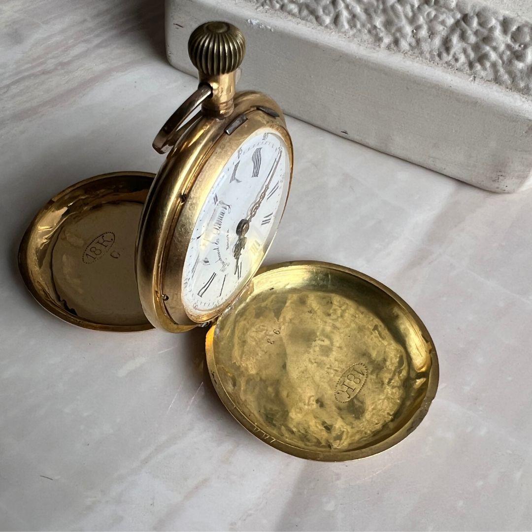  Montre de poche ancienne Marchand & Sandoz, édition limitée n° 6938 Unisexe 