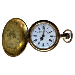Antiguo reloj de bolsillo de oro Marchand & Sandoz - Edición limitada nº 6938