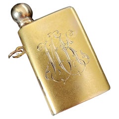 Antique Gold Russian Matches Lighter