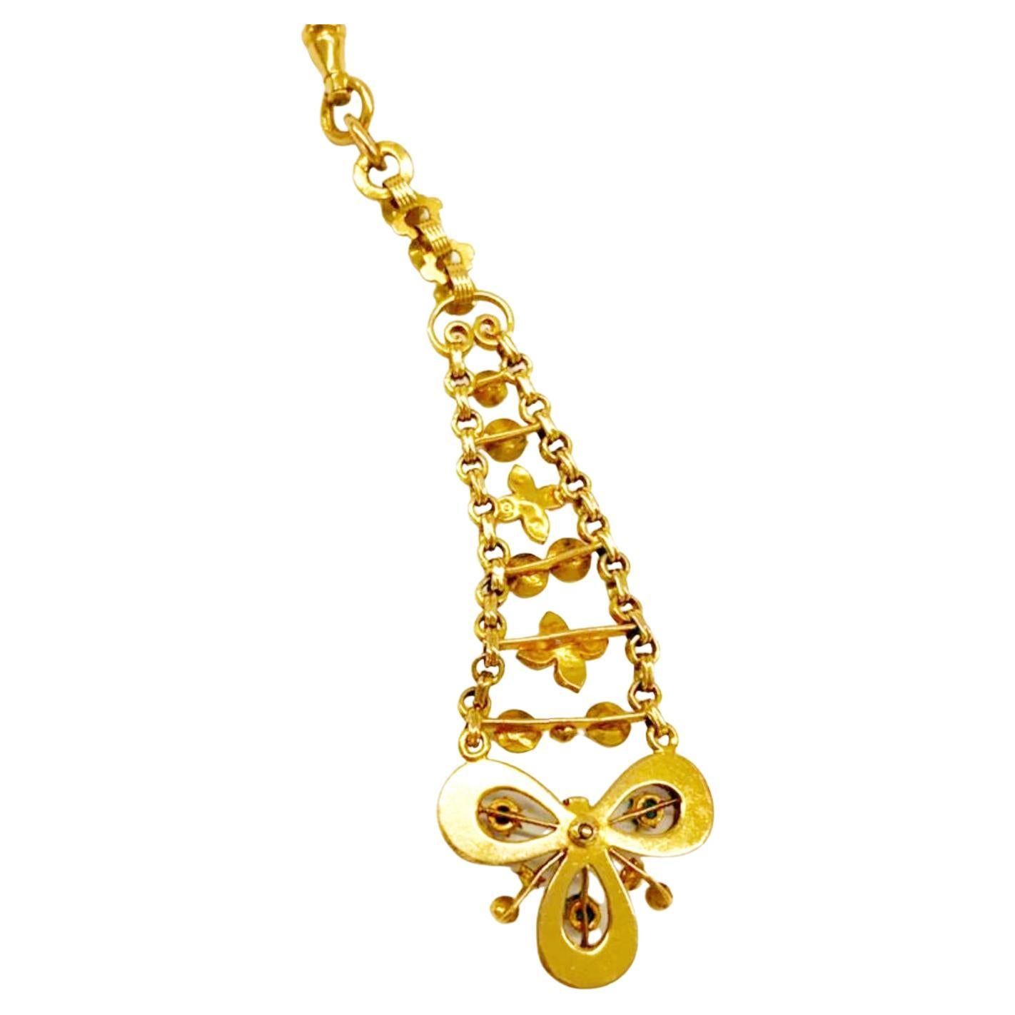 Collar Ruso Oro Antiguo Cuenta en venta