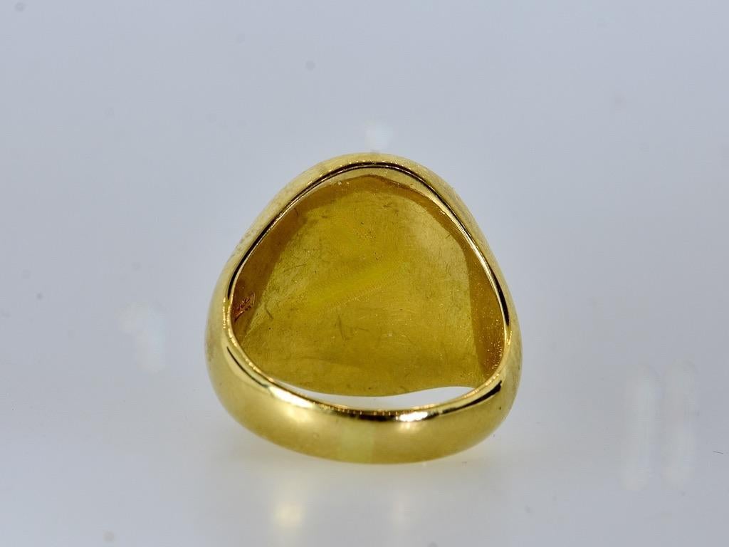 Antique Gold Scottish Signet Ring, 