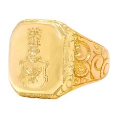 Antique Gold Signet Ring
