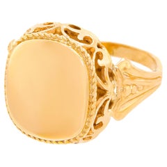 Antique Gold Signet Ring