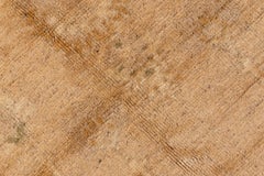 Antique Gold Turkish Oushak Rug, Larger Center Medallion